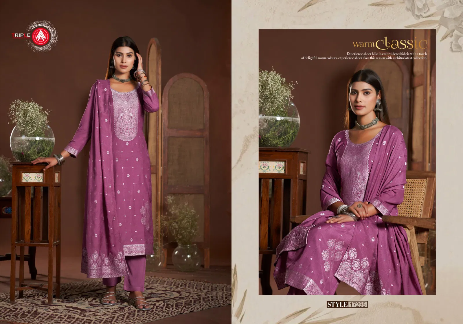Kia Light By Triple Aaa Muslin Designer Salwar Kameez Suppliers In India